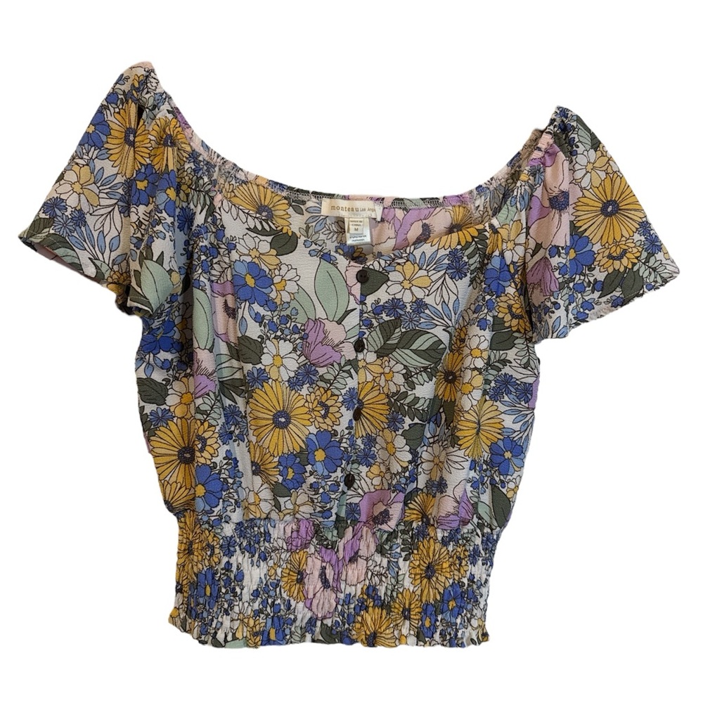 Floral Off-Shoulder Top